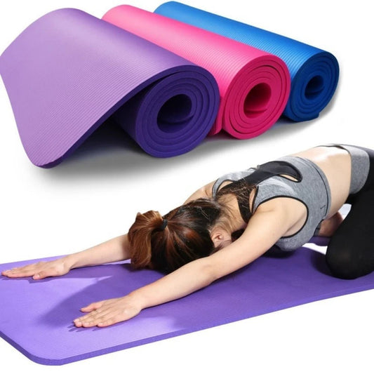 All Purpose High Density Anti-Tear Exercise Yoga Mat, Multiple Colors
